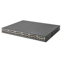 DIGITUS 24-Port Gigabit Ethernet PoE+ Injektor,...