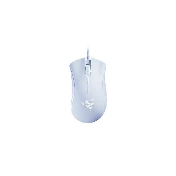 Razer DeathAdder Essential, rechts, Optisch, USB Typ-A, 6400 DPI, Weiß