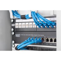 DIGITUS 8-Port Gigabit Netzwerkswitch, 10 Zoll, unmanaged