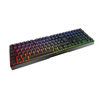 Cherry MX 3.0S RGB, Kabelgebunden, USB, Mechanischer Switch, QWERTZ, RGB-LED, Schwarz