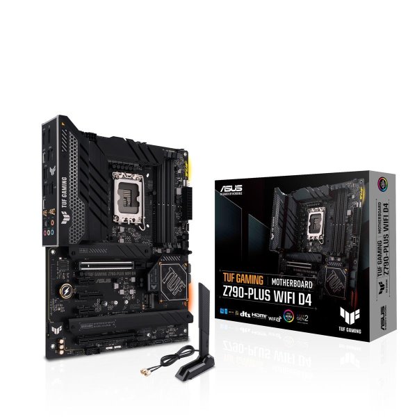 ASUS TUF GAMING Z790-PLUS WIFI D4, AMD, LGA 1700, Intel® Celeron®, Intel® Core™ i3, Intel® Core™ i5, Intel® Core™ i7, Intel® Core™ i9,..., LGA 1700, DDR4-SDRAM, 128 GB