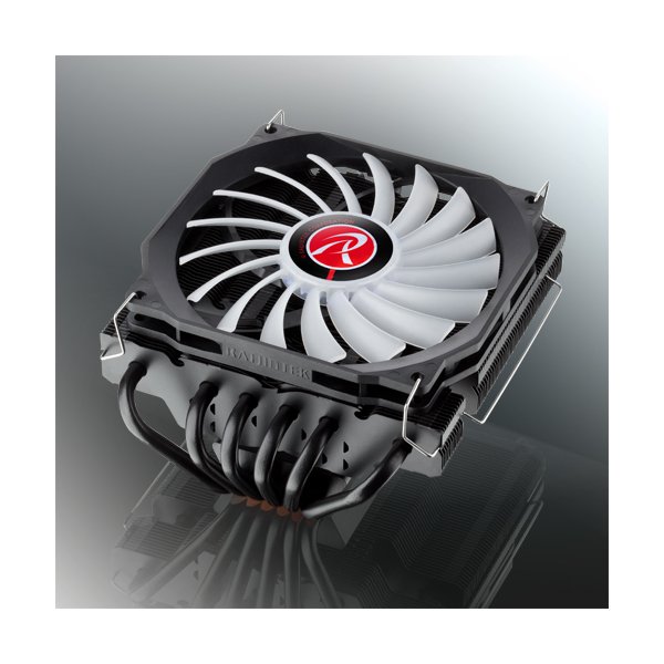 RAIJINTEK PALLAS 120 SERIES, Flüssigkeitskühlung, 12 cm, 22 dB, 42,18 cfm, Schwarz