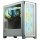 Corsair 4000D Airflow, Midi Tower, PC, Weiß, ATX, EATX, micro ATX, Mini-ITX, Kunststoff, Stahl, Gehärtetes Glas, Gaming