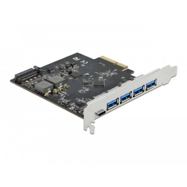 Delock 89026, PCIe, USB 3.2 Gen 2 (3.1 Gen 2), SATA 15-Pin, China, 10 Gbit/s, 5 - 50 °C