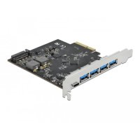 Delock 89026, PCIe, USB 3.2 Gen 2 (3.1 Gen 2), SATA...