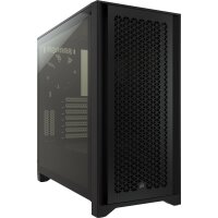 Corsair 4000D Airflow, Midi Tower, PC, Schwarz, ATX,...