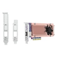 QNAP Card QM2, M.2, PCIe, RJ-45, Niedriges Profil, PCIe 4.0, RJ-45, NAS / Storage server