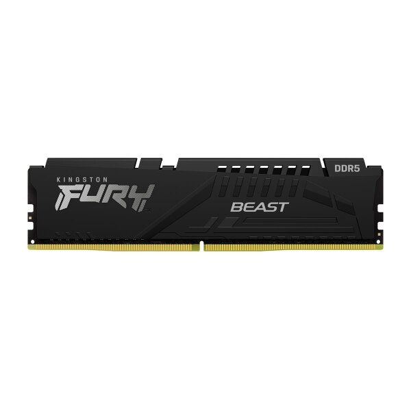 Kingston FURY Beast 32GB 5600MT/s DDR5 CL40 DIMM Black, 32 GB, 1 x 32 GB, DDR5, 288-pin DIMM