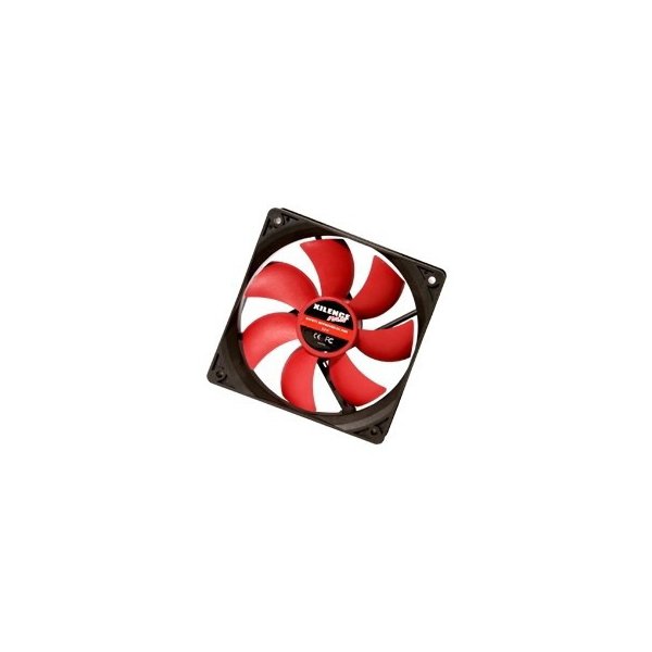 Xilence COO-XPF92.R_095, Ventilator, 9,2 cm, Schwarz, Rot