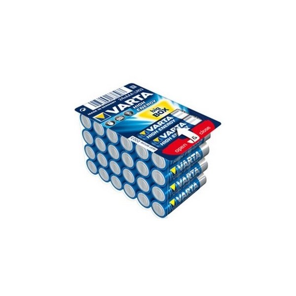 Varta AAA, LR03, 1.5V, Einwegbatterie, AAA, Alkali, 1,5 V, 24 Stück(e), Blau, Metallisch