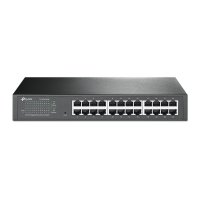 TP-LINK TL-SG1024DE, Managed, L2, Gigabit Ethernet (10/100/1000), Vollduplex, Rack-Einbau