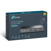 TP-LINK TL-SG1024DE, Managed, L2, Gigabit Ethernet (10/100/1000), Vollduplex, Rack-Einbau