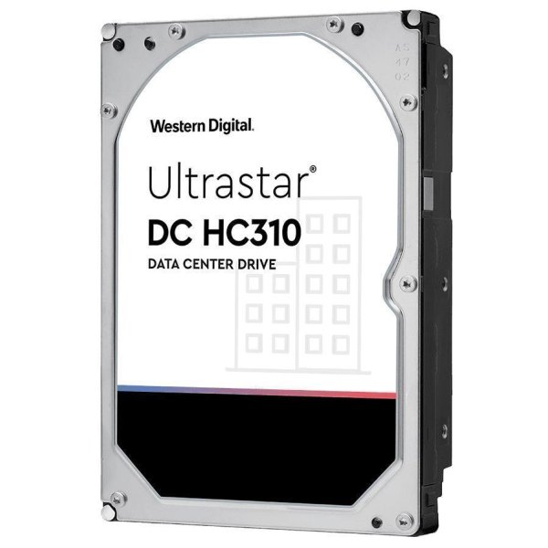 WD Ultrastar DC HC310 HUS726T6TAL5201, 3.5", 6 TB, 7200 RPM