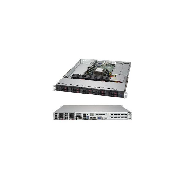 Supermicro SuperServer 1019P-WTR, Intel C622, LGA 3647 (Socket P), Intel® Xeon®, HyperTransport, Intel® Xeon®, DDR4-SDRAM