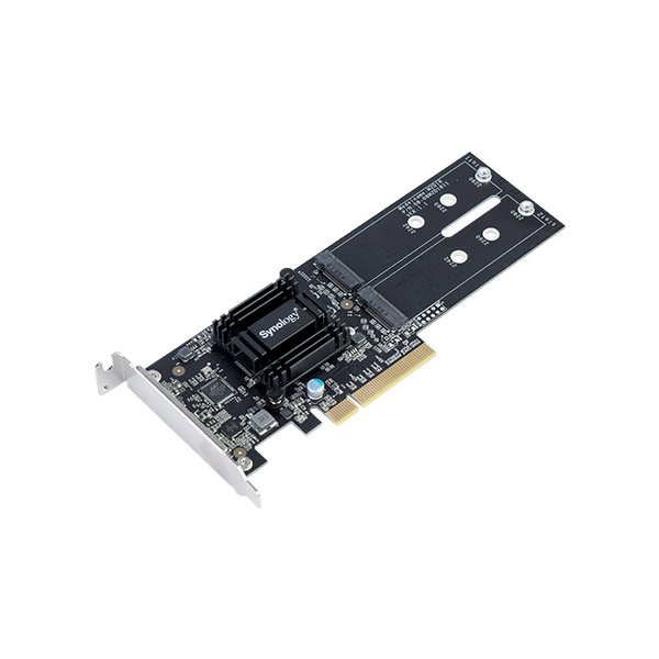 Synology M2D18, PCIe, M.2, PCI 2.0, Schwarz, 0 - 40 °C, -20 - 60 °C