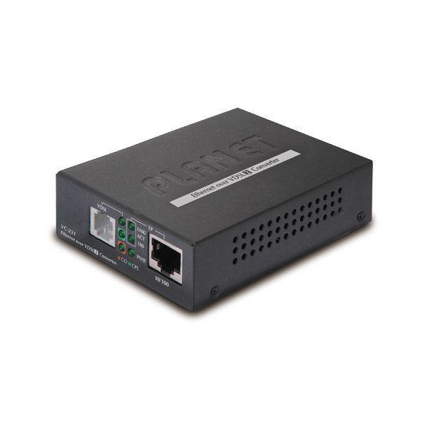 Planet VC-231, 100 Mbit/s, 100Base-TX, IEEE 802.3, IEEE 802.3u, IEEE 802.3x, Schnelles Ethernet, 10,100 Mbit/s, Voll, Halb