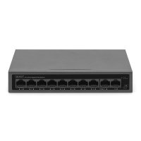 DIGITUS 8- Port Gigabit PoE Netzwerkswitch, Desktop, unmanaged, 60 W, af/at