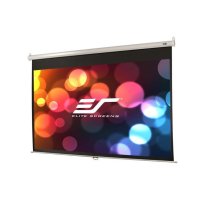 Elite Screens "Manual M85XWS1" Rollo Leinwand 152,4cm x 152,4cm (BxH) 1:1, Manuell, 2,16 m (85"), 152,4 cm, 152,4 cm, 1:1