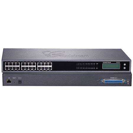 Grandstream GXW-4224, TFTP, HTTP, HTTPS, AES, 10,100,1000 Mbit/s, IEEE 802.3, IEEE 802.3ab, IEEE 802.3u, 1 Gbit/s, 24 x RJ-45, 50-Pin Telco