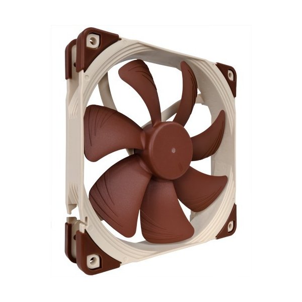 Noctua NF-A14 PWM, Ventilator, 14 cm, 300 RPM, 1500 RPM, 24,6 dB, 140,2 m³/h