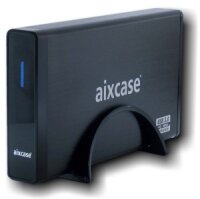 Aixcase AIX-BL35SU3, 3.5 Zoll, SATA, 5 Gbit/s, Schwarz