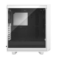 Fractal Design Meshify 2 Compact, Tower, PC, Weiß, ATX, micro ATX, Mini-ITX, Stahl, Gehärtetes Glas, Gaming