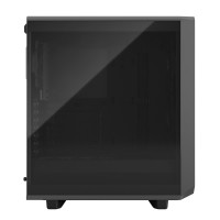 Fractal Design Meshify 2 Compact, Tower, PC, Schwarz, ATX, micro ATX, Mini-ITX, Stahl, Gehärtetes Glas, Gaming