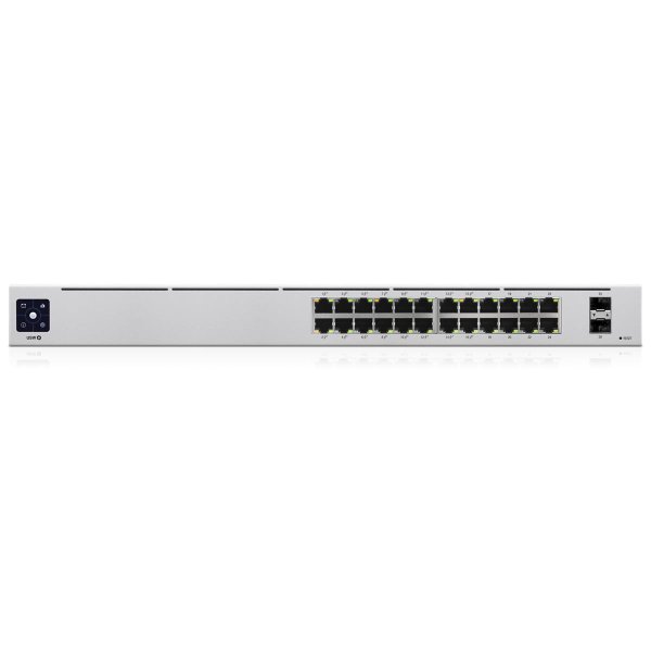 UbiQuiti UniFi 24-Port PoE, Managed, L2/L3, Gigabit Ethernet (10/100/1000), Power over Ethernet (PoE), Rack-Einbau, 1U