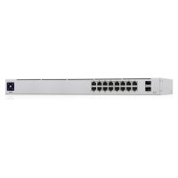 UbiQuiti UniFi 16-Port PoE, Managed, L2/L3, Gigabit Ethernet (10/100/1000), Power over Ethernet (PoE), Rack-Einbau, 1U