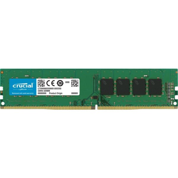 Crucial CT2K32G4DFD832A, 64 GB, 2 x 32 GB, DDR4, 3200 MHz, 288-pin DIMM