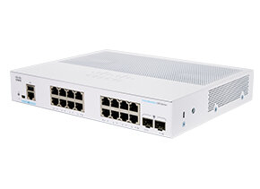 Cisco CBS350-16T-E-2G-EU, Managed, L2/L3, Gigabit Ethernet (10/100/1000), Rack-Einbau