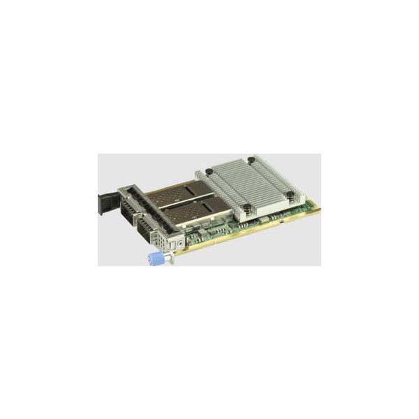 Supermicro AOC-A100G-M2CM-O, Eingebaut, Kabelgebunden, PCI Express, Ethernet / Fiber, 100000 Mbit/s, Grün, Grau