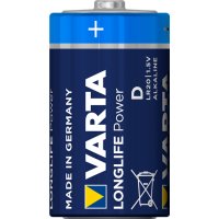 Varta 4920 121 414, Einwegbatterie, D, Zinc-Manganese...