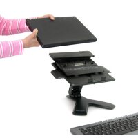 Ergotron Neo-Flex™ Notebook Lift Stand - Notebook-Ständer - Schwarz - 6,4 kg - 0 - 152 mm - -25 - 15° - 0 - 360°