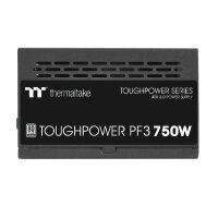 Thermaltake Toughpower PF3, 750 W, 100 - 240 V, 50/60 Hz, 10 A, Aktiv, 100 W