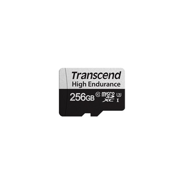 Transcend 350V, 256 GB, MicroSDXC, Klasse 10, 95 MB/s, 45 MB/s, Class 3 (U3)