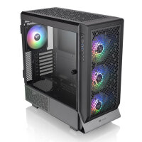 Thermaltake Ceres 500 TG ARGB, Midi Tower, PC, Schwarz,...