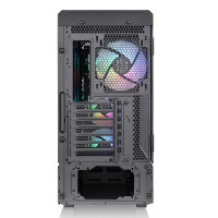 Thermaltake Ceres 500 TG ARGB, Midi Tower, PC, Schwarz, ATX, EATX, micro ATX, Mini-ITX, Metall, Gehärtetes Glas, Multi