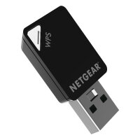 Netgear A6100, Kabellos, USB, WLAN, Wi-Fi 5 (802.11ac), 433 Mbit/s, Schwarz