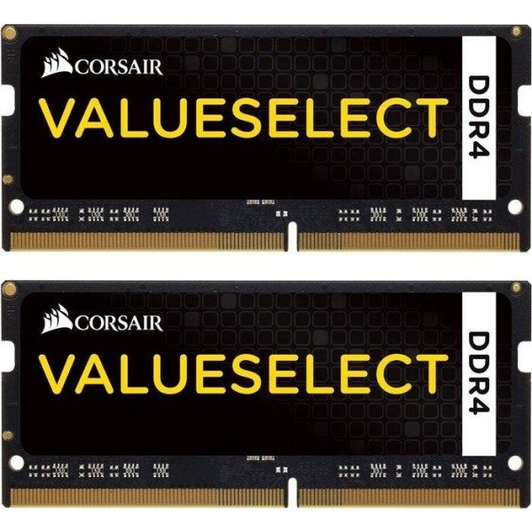 Corsair ValueSelect 16GB DDR4-2133, 16 GB, 2 x 8 GB, DDR4, 2133 MHz, 260-pin SO-DIMM