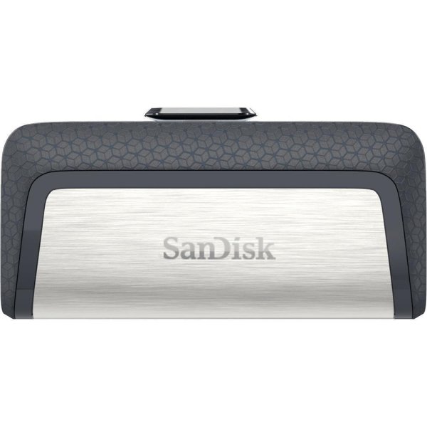 SanDisk Ultra Dual Drive USB Type-C, 32 GB, USB Type-A / USB Type-C, 3.2 Gen 1 (3.1 Gen 1), Dia, 9,1 g, Schwarz, Silber