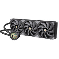 Thermaltake TT Toughliquid Ultra 420, All-in-One-Flüssigkeitskühler, 500 RPM, 2000 RPM, 33,2 dB, 119,1 cfm, Schwarz