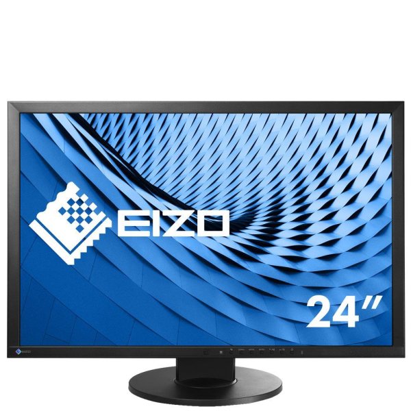 EIZO FlexScan EV2430-BK, 61,2 cm (24.1"), 1920 x 1200 Pixel, WUXGA, LED, 14 ms, Schwarz