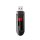 SanDisk Cruzer Glide, 256 GB, USB Typ-A, 2.0, Dia, 6,8 g, Schwarz, Rot