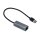 i-tec Metal USB 3.0 Gigabit Ethernet Adapter, Kabelgebunden, USB, Ethernet, 1000 Mbit/s, Schwarz, Grau