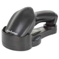 Manhattan Wireless CCD Barcodescanner, Wireless, 500 mm Scanreichweite, Tragbares Barcodelesegerät, 1D, CCD, Code 11, Code 32, Code 39, Code 93, GS1-128 (UCC/EAN-128), JAN, 50 cm, 500 Auslesungen/Sekunde