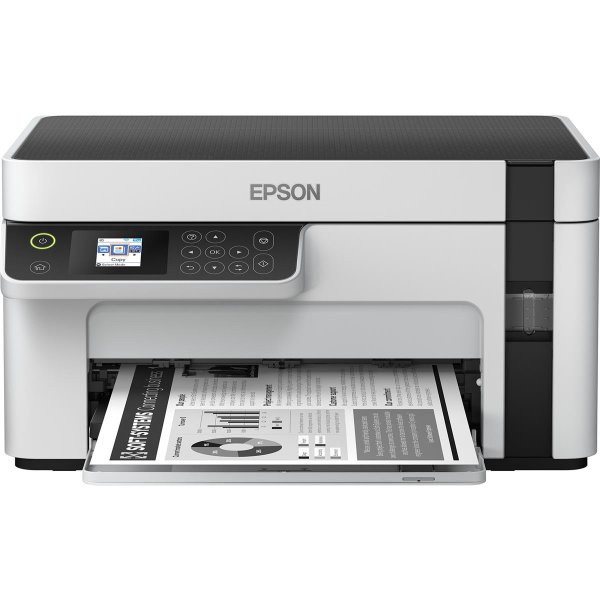 Epson EcoTank ET-M2120, Tintenstrahl, Monodruck, 1440 x 720 DPI, A4, Direktdruck, Schwarz, Weiß