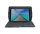 Logitech Universal Folio with integrated keyboard for 9-10 inch tablets, QWERTZ, Deutsch, Jede Marke, iPad Air 2 iPad Air iPad 2 iPad 3 iPad 4 Samsung Galaxy Tab ® A-9.7 in Galaxy Samsung Tab S..., Schwarz, 25,4 cm (10")