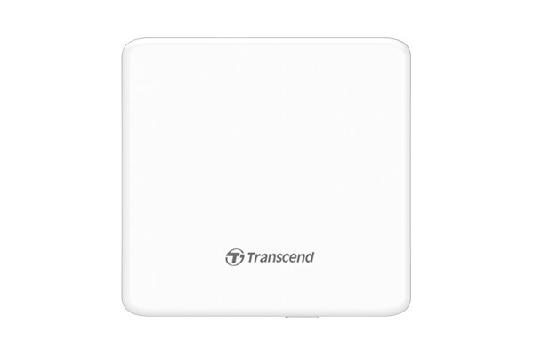 Transcend TS8XDVDS-W, Weiß, Desktop / Laptop, DVD±RW, USB 2.0, CD-R, CD-RW, DVD+R, DVD+RW, DVD-RAM, DVD-RW, 5 - 40 °C