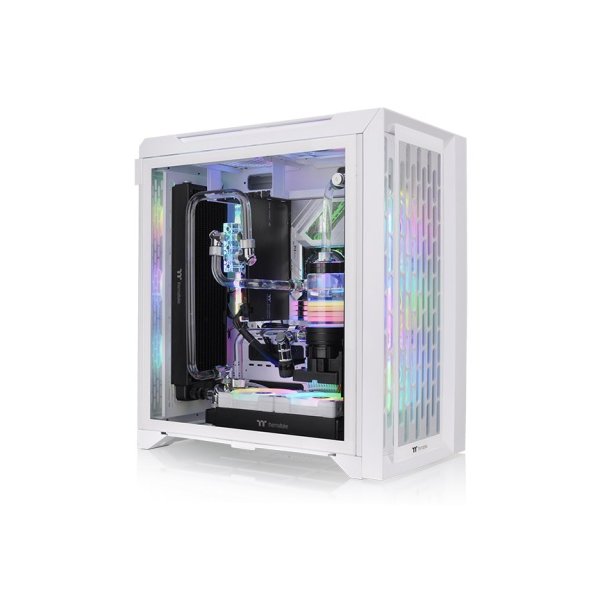 Thermaltake Tt CTE C700 TG, Midi Tower, PC, Weiß, ATX, EATX, micro ATX, Mini-ITX, ABS, Stahl, Gaming